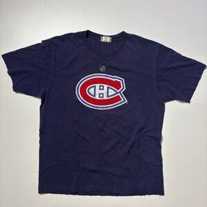 Navy Reebok Alex Kovalev #27 NHL T-Shirt – Size Medium